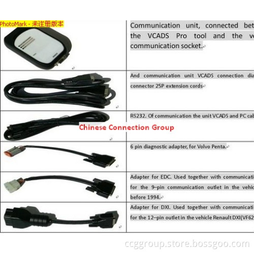 Super Volvo Vcads 9998555 v2.4 +D630 laptop+ PTT For Truck Excavator Penta Diagnostic